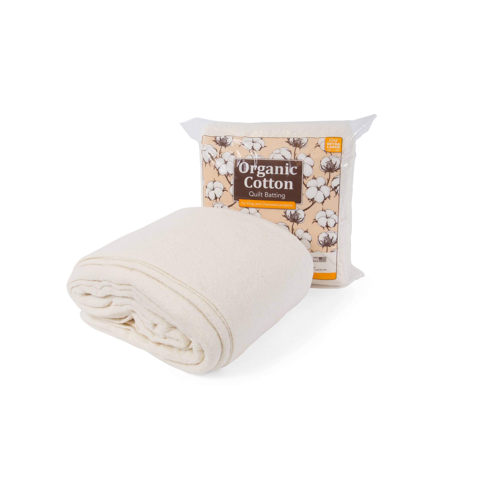 Fairfield™ Organic Cotton Quilt Batting, 120" x 120"